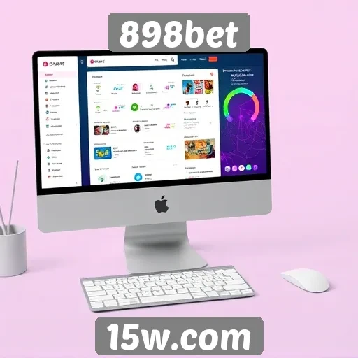 Interface amigável do 898bet facilita a navegação